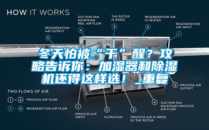 冬天怕被“干”醒？攻略告诉你：加湿器和草莓视频APP在线还得这样选！_重复