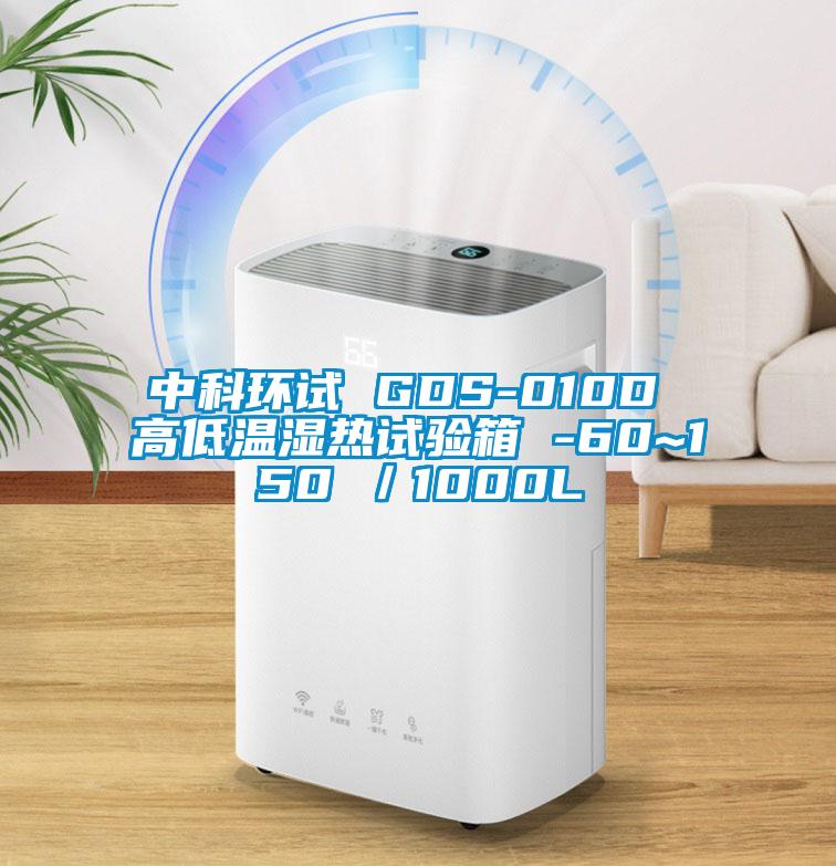 中科环试 GDS-010D 高低温湿热试验箱 -60~150℃／1000L