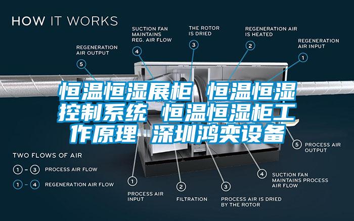 恒温恒湿展柜 恒温恒湿控制系统 恒温恒湿柜工作原理 深圳鸿奕设备