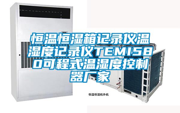 恒温恒湿箱记录仪温湿度记录仪TEMI580可程式温湿度控制器厂家