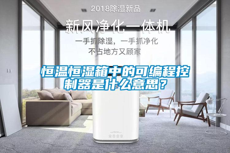 恒温恒湿箱中的可编程控制器是什么意思？