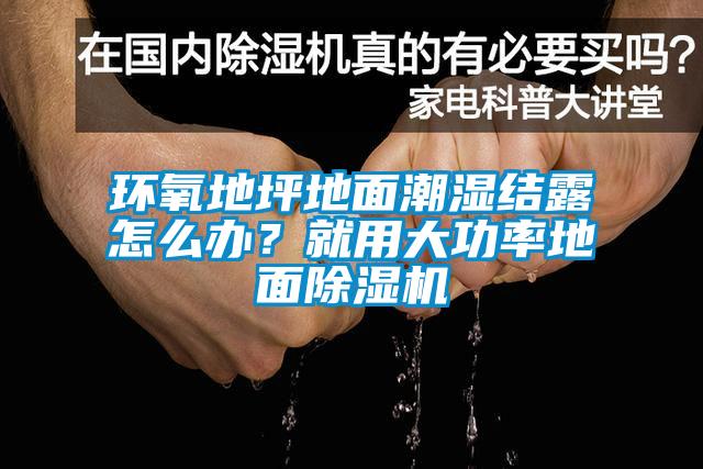 环氧地坪地面潮湿结露怎么办？就用大功率地面草莓视频APP在线