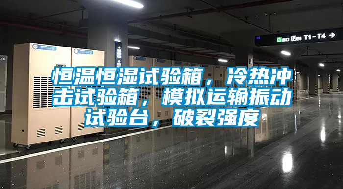 恒温恒湿试验箱，冷热冲击试验箱，模拟运输振动试验台，破裂强度