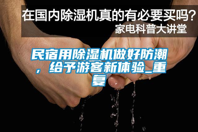 民宿用草莓视频APP在线做好防潮，给予游客新体验_重复