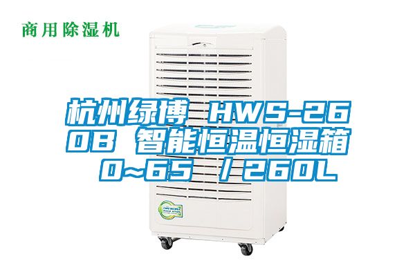 杭州绿博 HWS-260B 智能恒温恒湿箱 0~65℃／260L