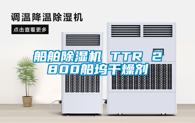 船舶草莓视频APP在线 TTR 2800船坞干燥剂