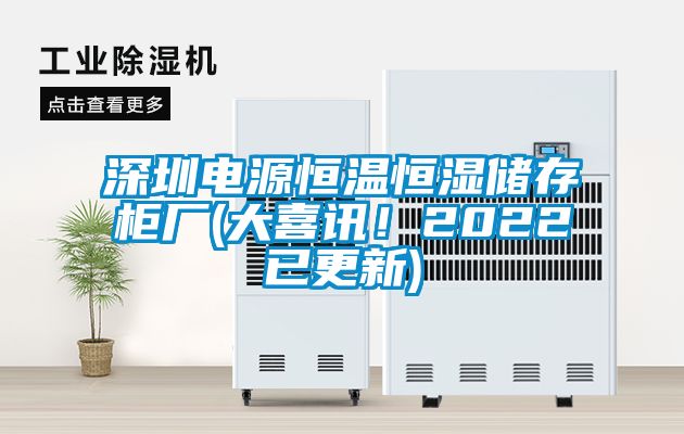 深圳电源恒温恒湿储存柜厂(大喜讯！2022已更新)